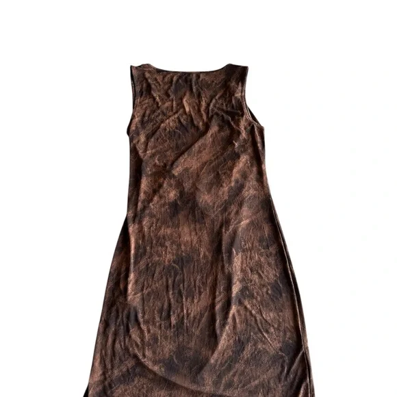 Michael Kors Brown Midi Dress - Picture 3 of 8